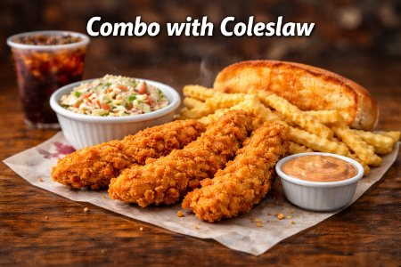 Combo with Coleslaw