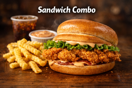 Sandwich Combos and Fries