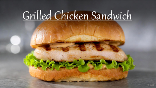 Grilled Chicken Sandwich
