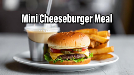 Mini Cheeseburger Meal