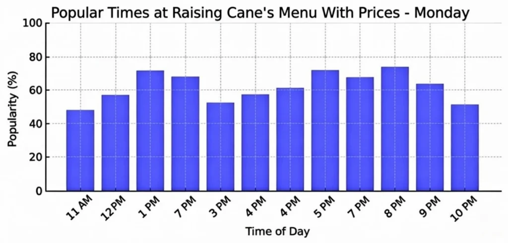 Raising Canes Menu With Prices Monday
