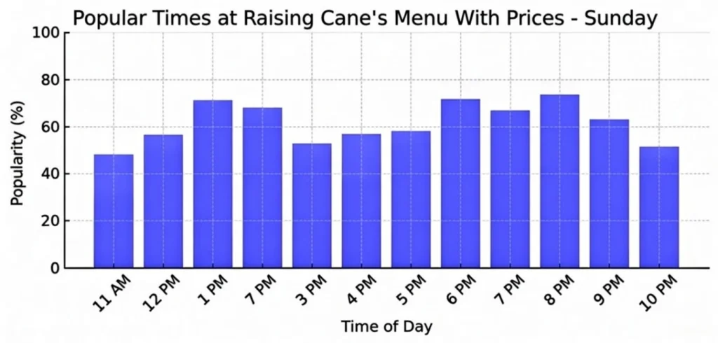 Raising Canes Menu With Prices Sunday