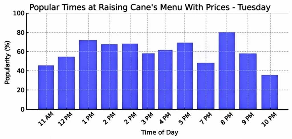 Raising Canes Menu With Prices Tuesday