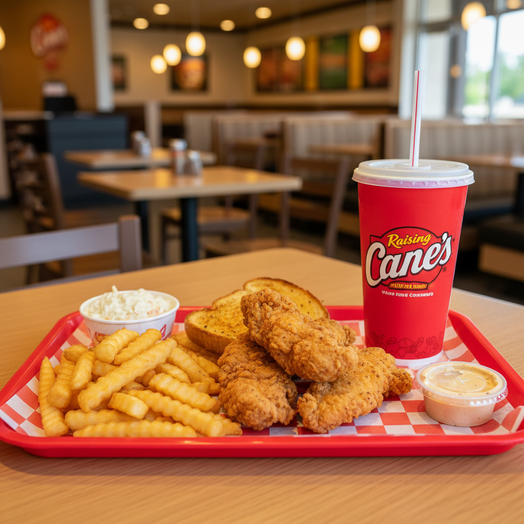 Four Finger Combo at Raising Canes