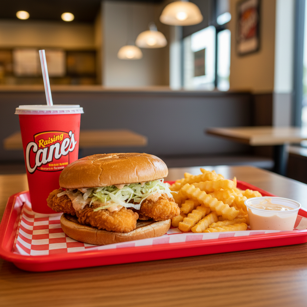 Sandwich Combo at Raising Canes