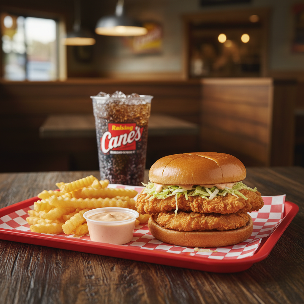 Sandwich Combo at Raising Canes