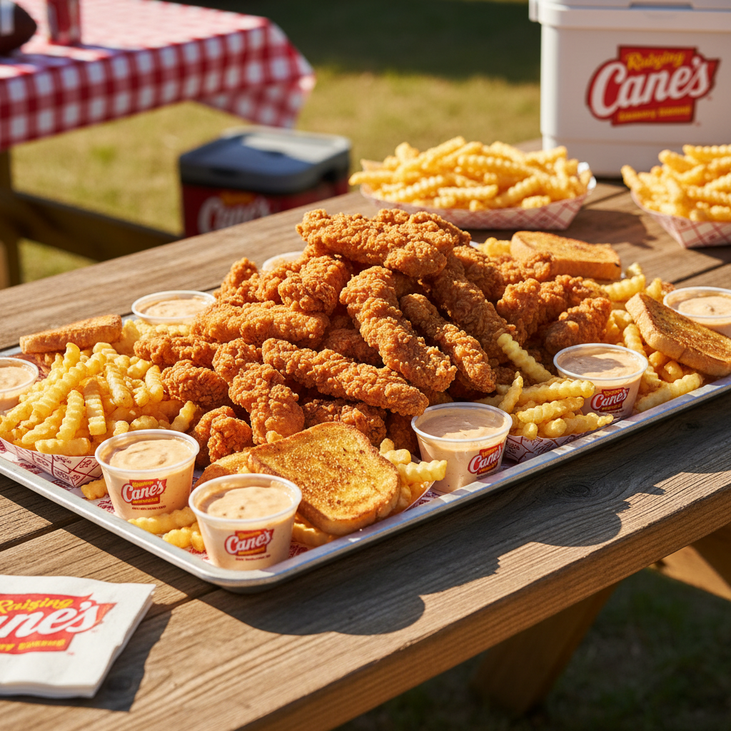 25-Finger Tailgate at Raising Canes